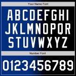 Custom Black White-Royal Authentic Gradient Fashion Baseball Jersey