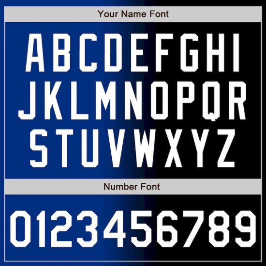 Custom Black White-Royal Authentic Gradient Fashion Baseball Jersey